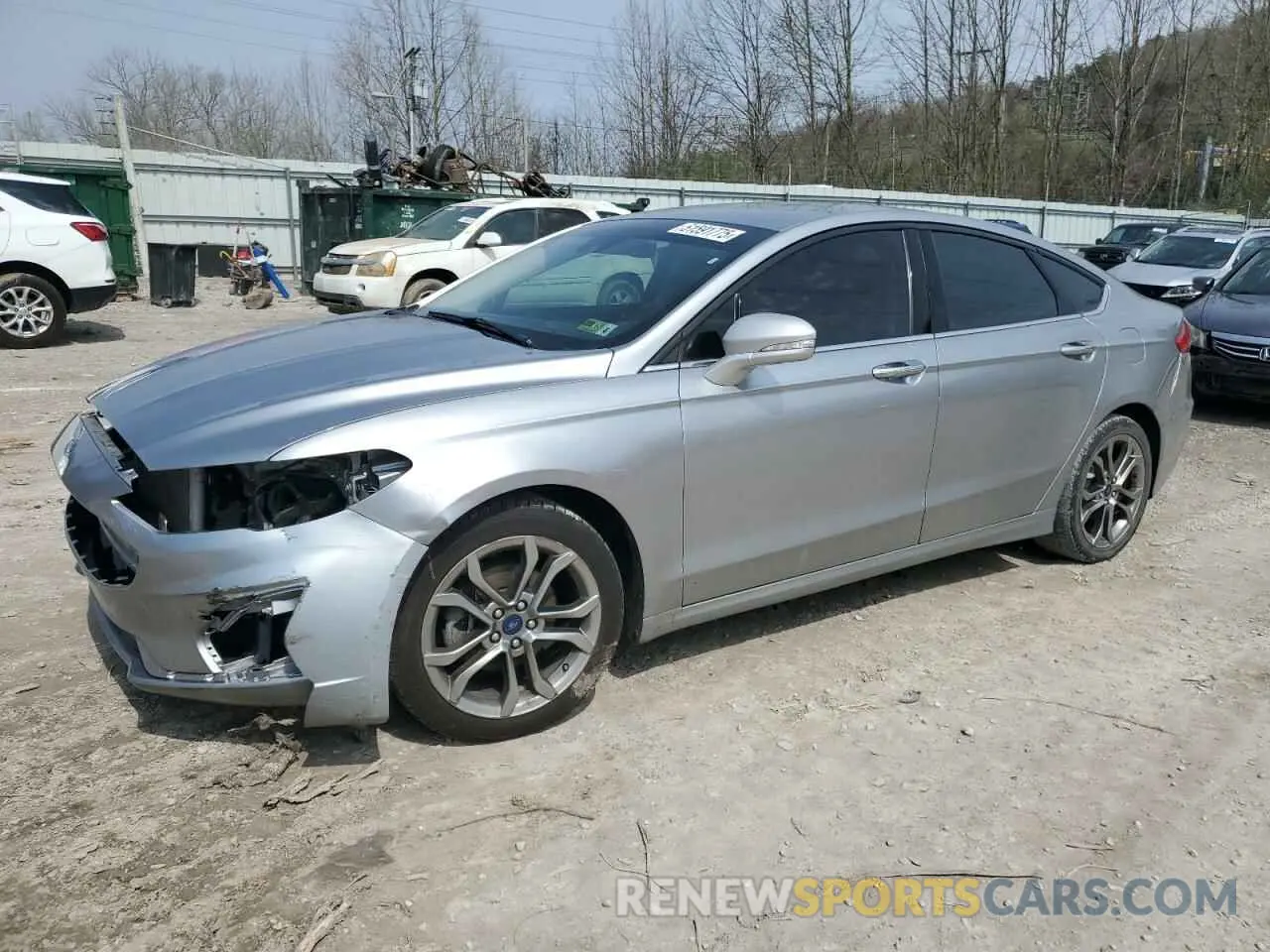 1 Photograph of a damaged car 3FA6P0CDXLR193322 FORD FUSION 2020