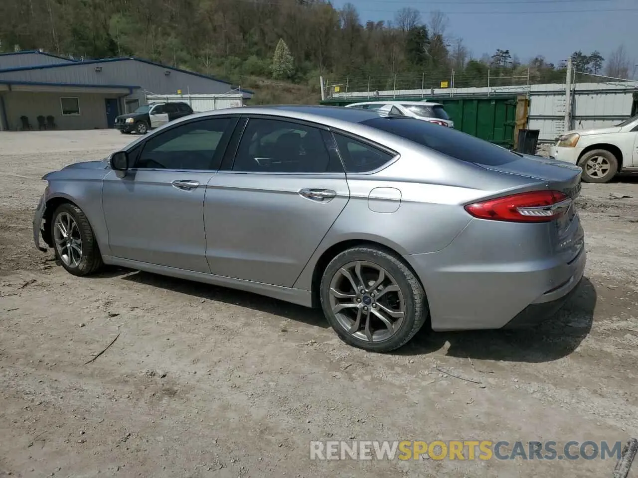 2 Photograph of a damaged car 3FA6P0CDXLR193322 FORD FUSION 2020