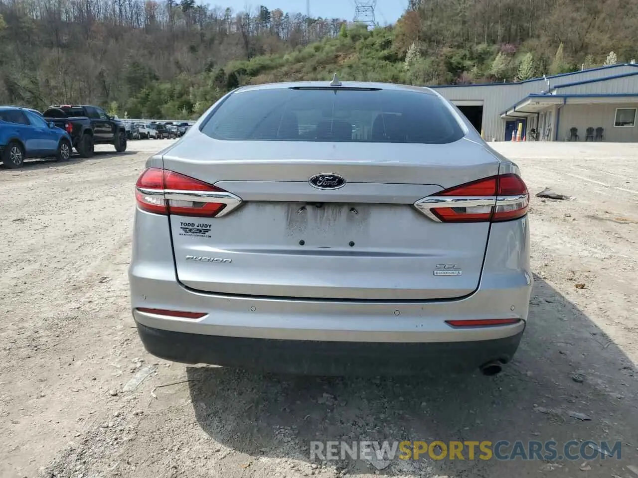 6 Photograph of a damaged car 3FA6P0CDXLR193322 FORD FUSION 2020