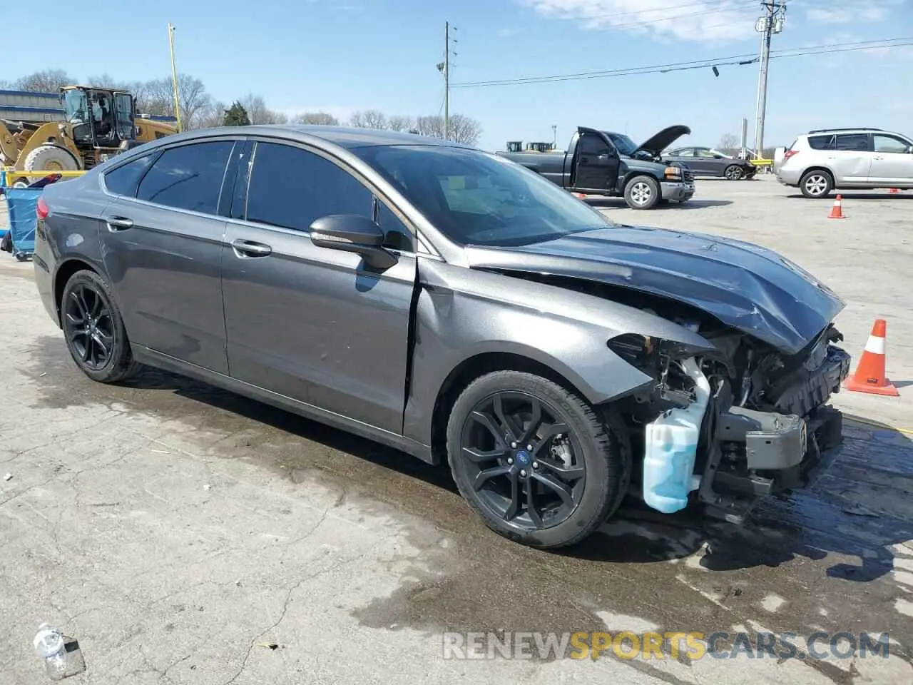 4 Photograph of a damaged car 3FA6P0CDXLR256306 FORD FUSION 2020