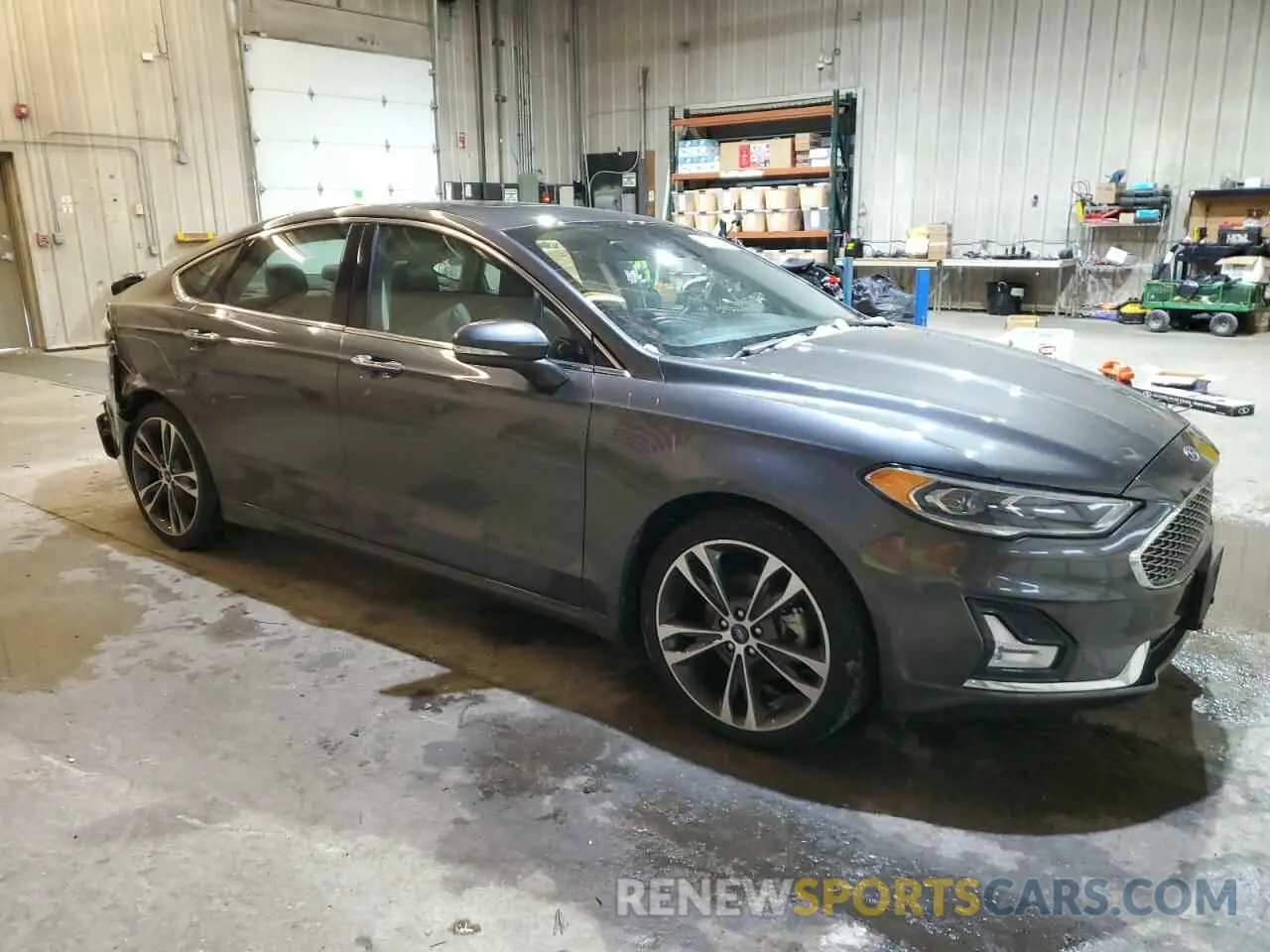 4 Photograph of a damaged car 3FA6P0D90LR151140 FORD FUSION 2020