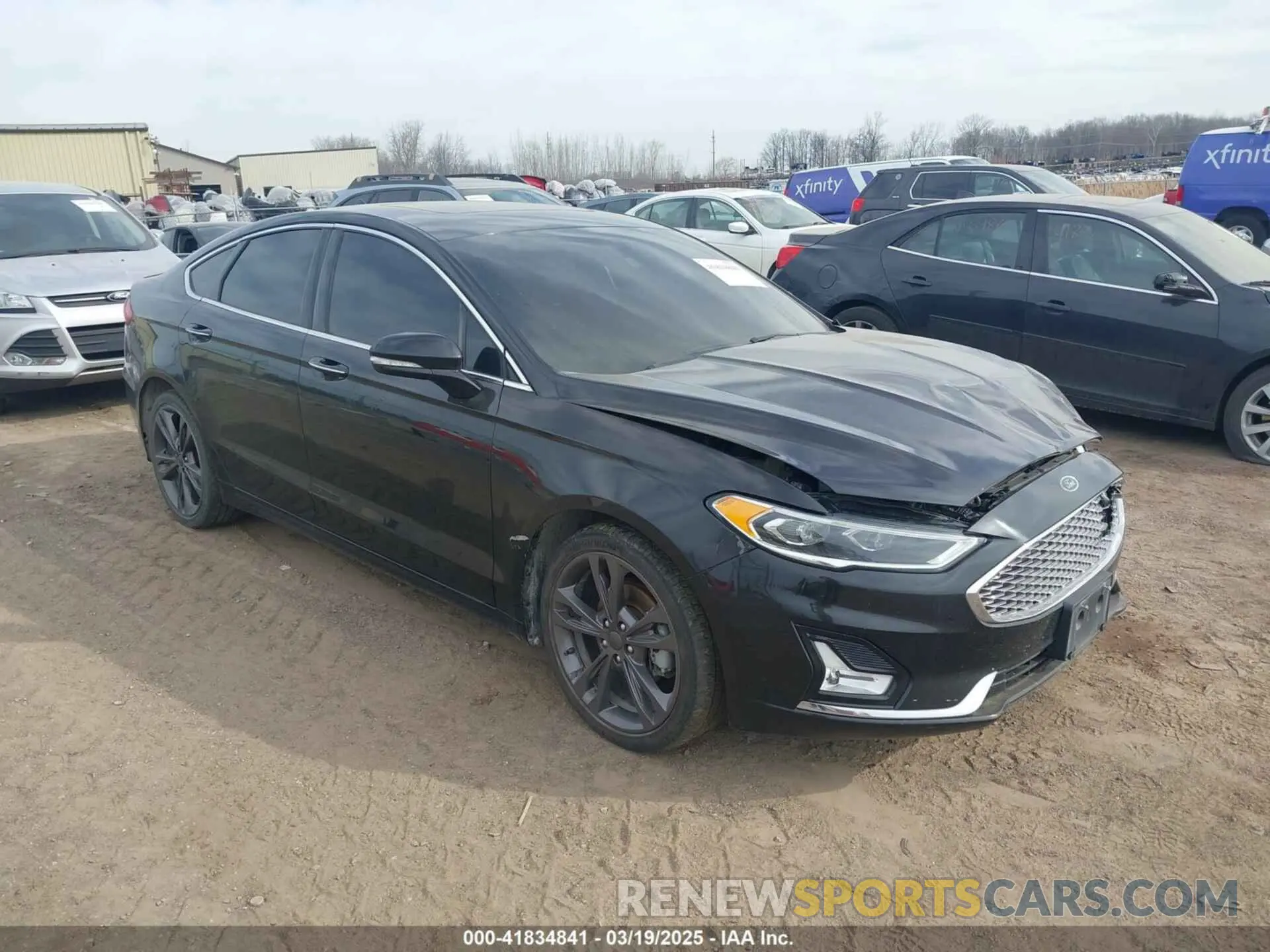 1 Photograph of a damaged car 3FA6P0D90LR152062 FORD FUSION 2020
