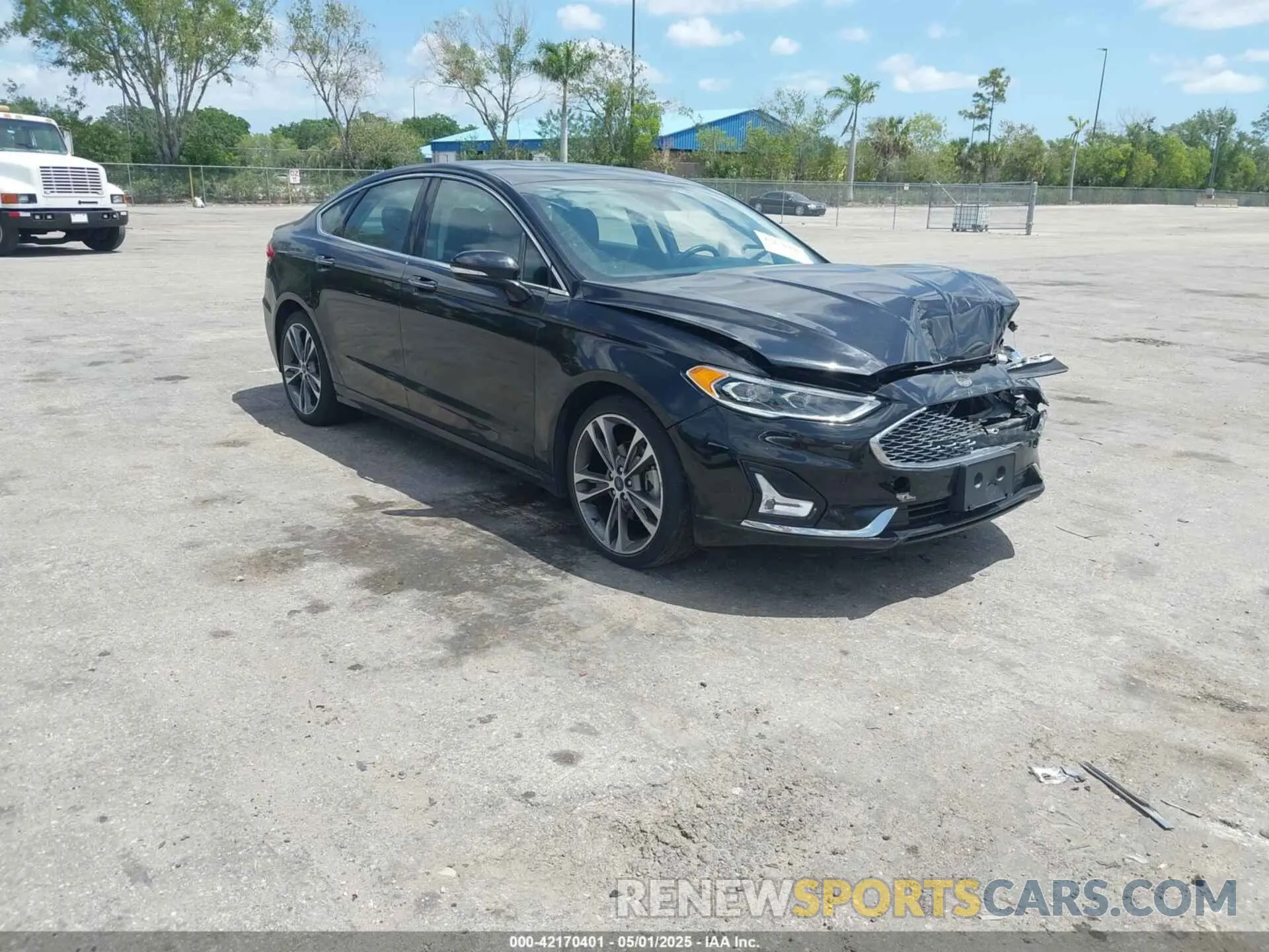 1 Photograph of a damaged car 3FA6P0D90LR175065 FORD FUSION 2020