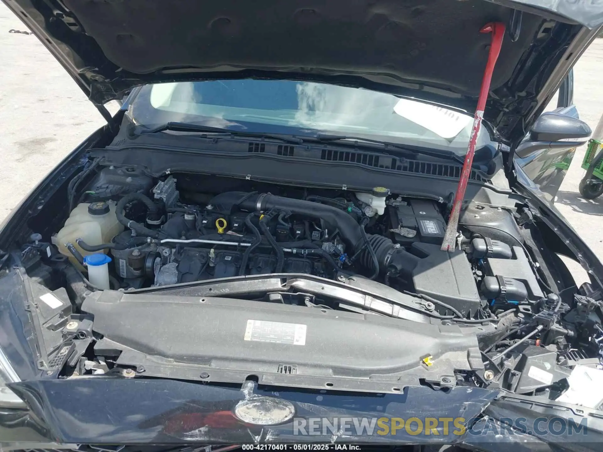 10 Photograph of a damaged car 3FA6P0D90LR175065 FORD FUSION 2020
