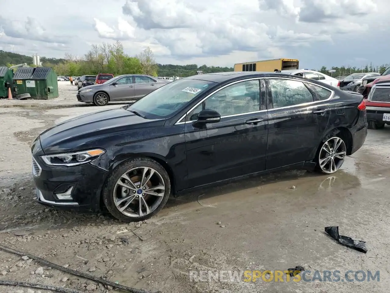 1 Photograph of a damaged car 3FA6P0D90LR192500 FORD FUSION 2020