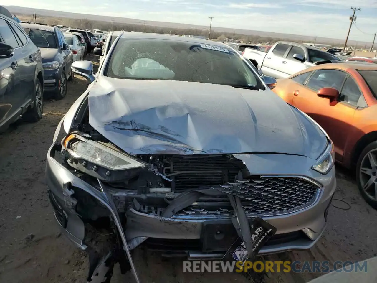 5 Photograph of a damaged car 3FA6P0D90LR193663 FORD FUSION 2020