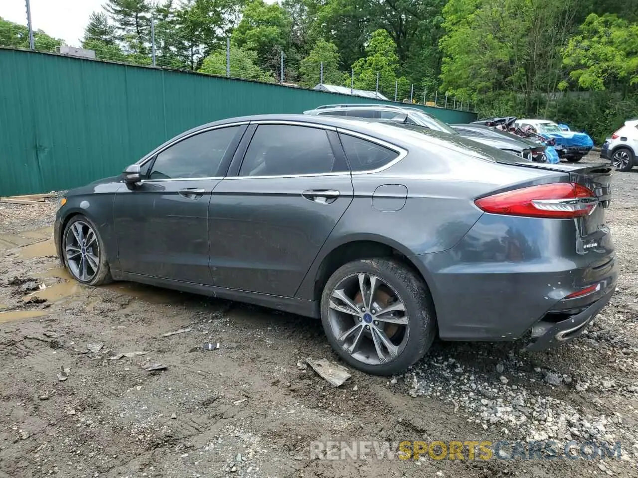 2 Photograph of a damaged car 3FA6P0D90LR193971 FORD FUSION 2020