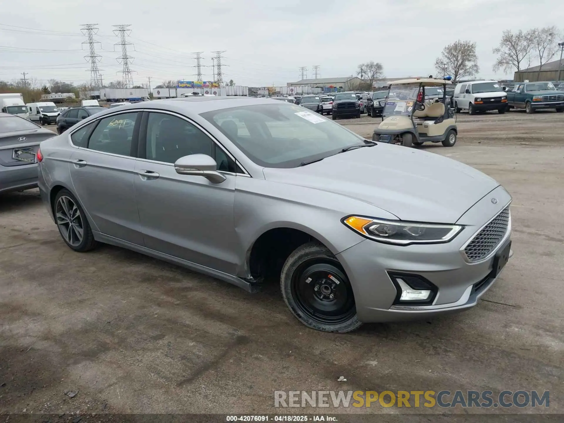 1 Photograph of a damaged car 3FA6P0D91LR174152 FORD FUSION 2020