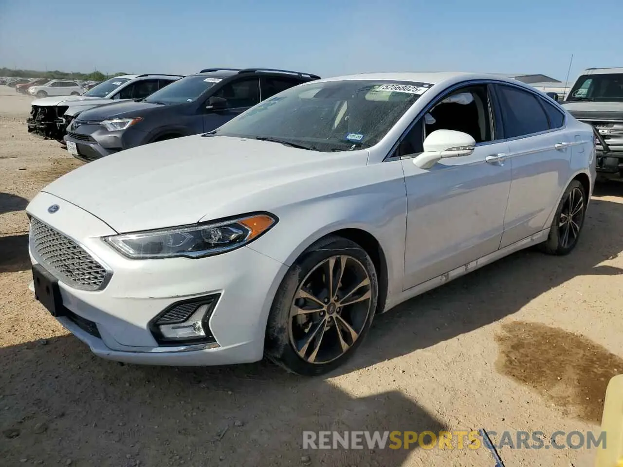 1 Photograph of a damaged car 3FA6P0D91LR204346 FORD FUSION 2020