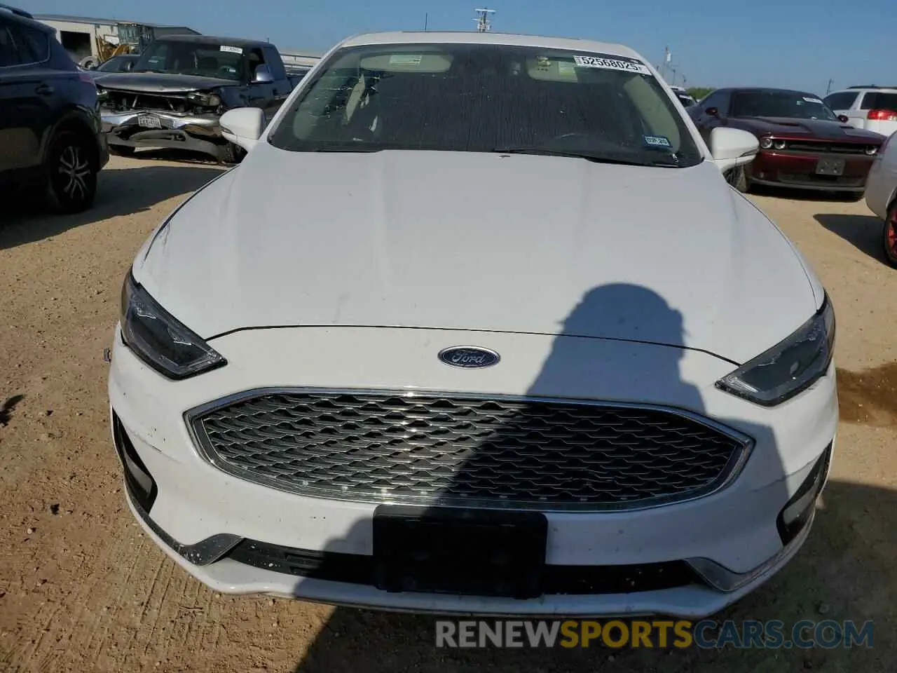 5 Photograph of a damaged car 3FA6P0D91LR204346 FORD FUSION 2020