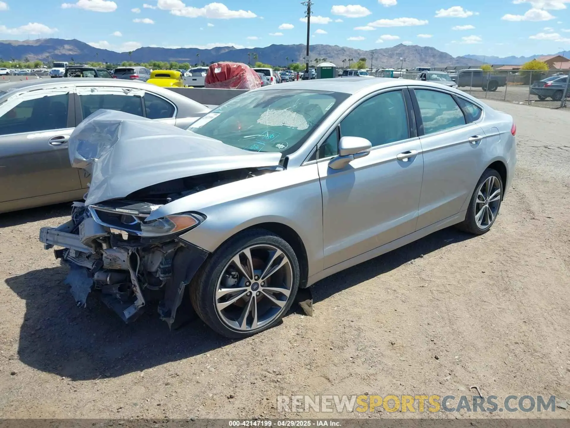 2 Photograph of a damaged car 3FA6P0D92LR136722 FORD FUSION 2020