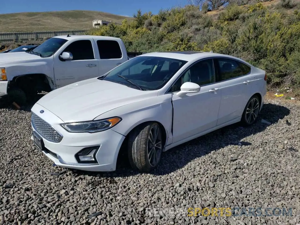 1 Photograph of a damaged car 3FA6P0D92LR173611 FORD FUSION 2020