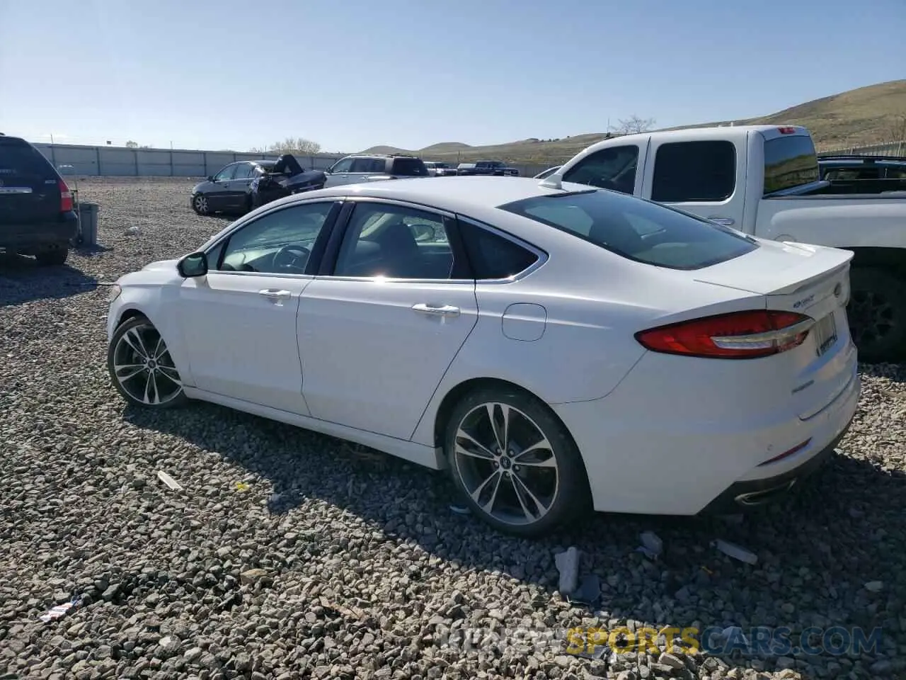2 Photograph of a damaged car 3FA6P0D92LR173611 FORD FUSION 2020