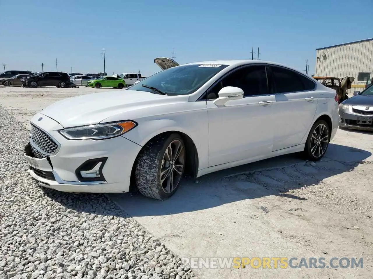 1 Photograph of a damaged car 3FA6P0D92LR174659 FORD FUSION 2020