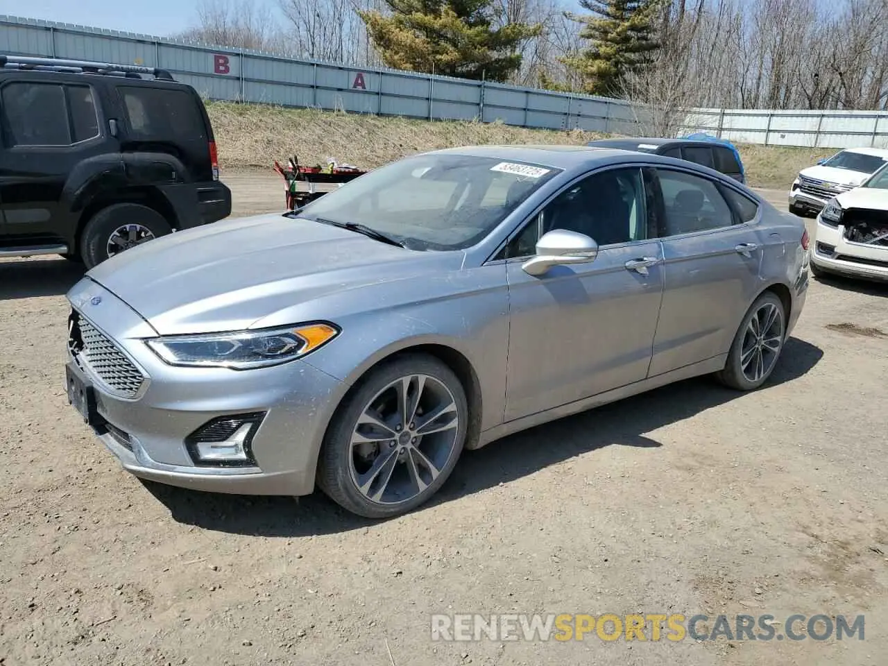 1 Photograph of a damaged car 3FA6P0D92LR192336 FORD FUSION 2020