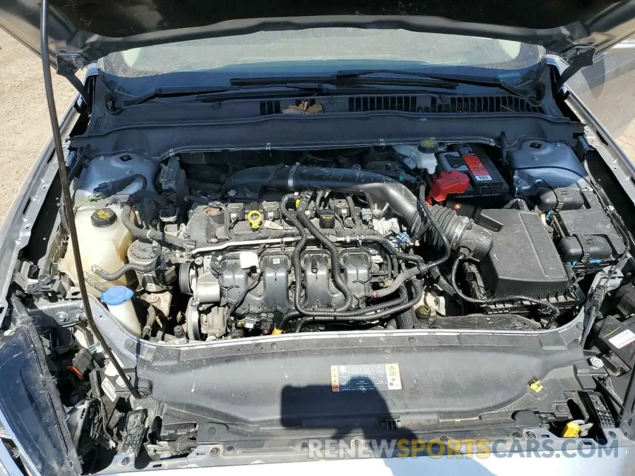 11 Photograph of a damaged car 3FA6P0D92LR192336 FORD FUSION 2020