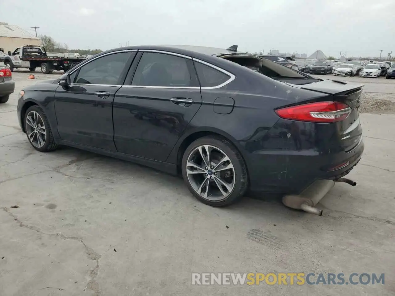 2 Photograph of a damaged car 3FA6P0D92LR202556 FORD FUSION 2020