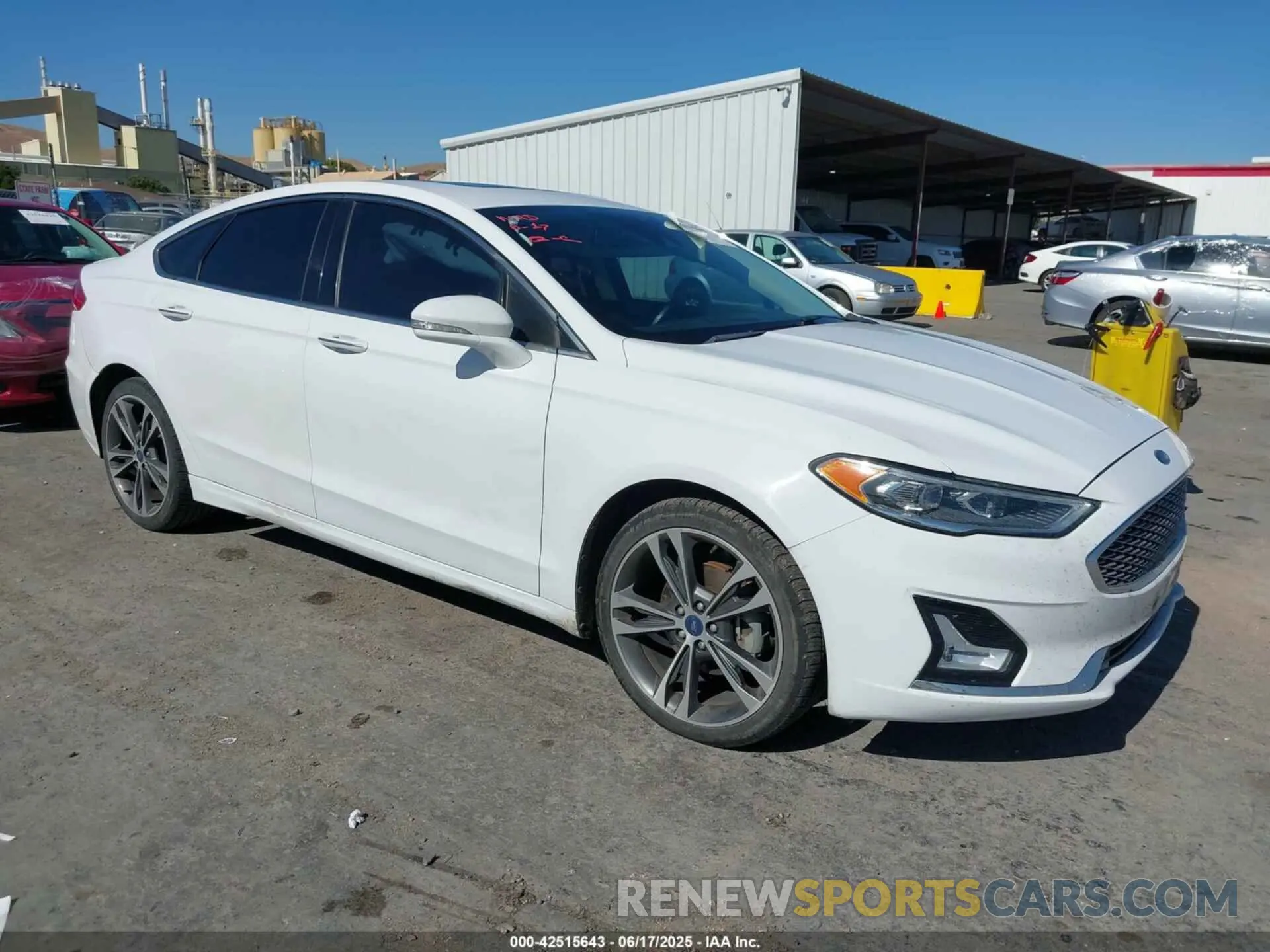 1 Photograph of a damaged car 3FA6P0D93LR151357 FORD FUSION 2020