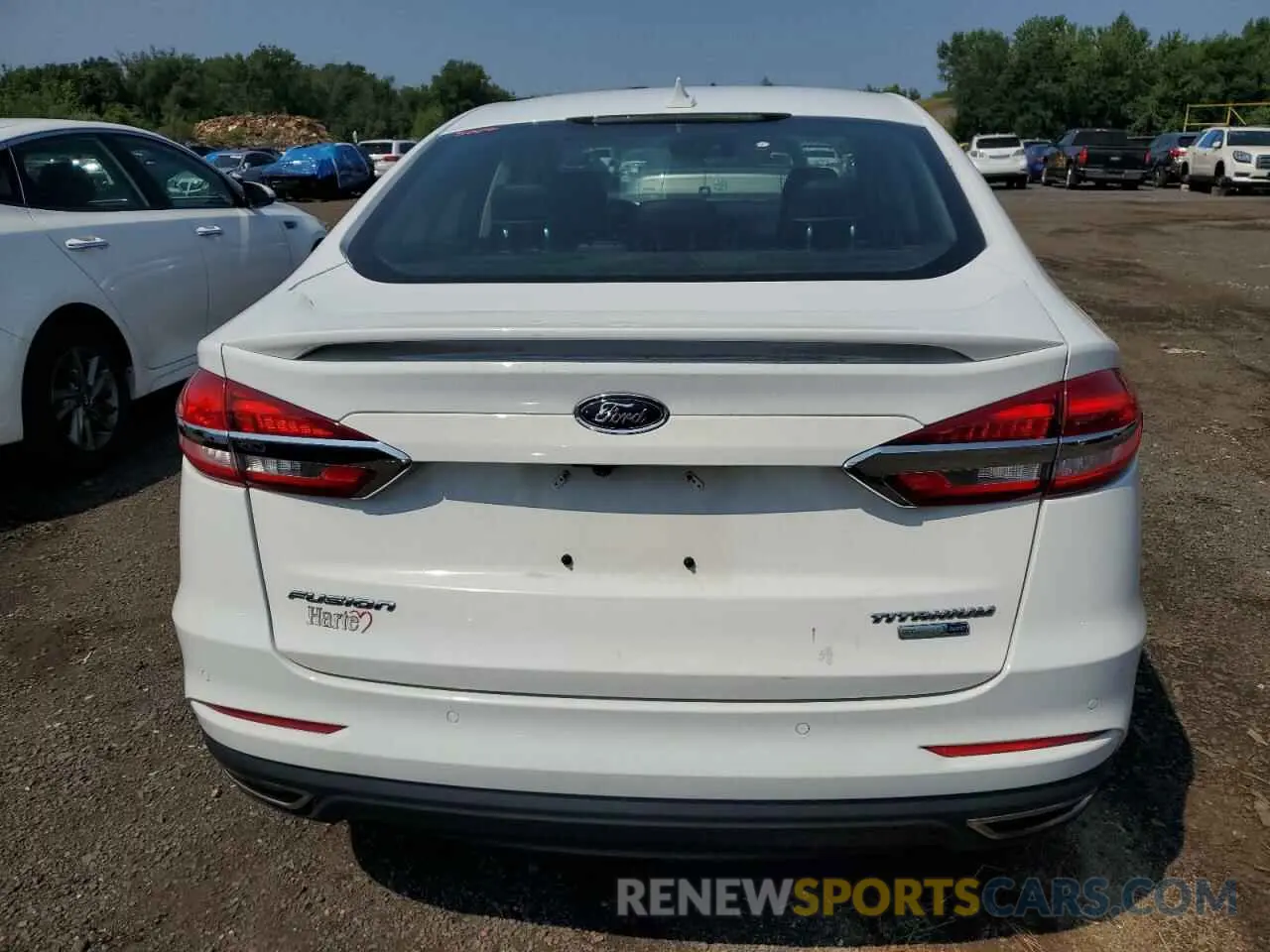 6 Photograph of a damaged car 3FA6P0D94LR115760 FORD FUSION 2020