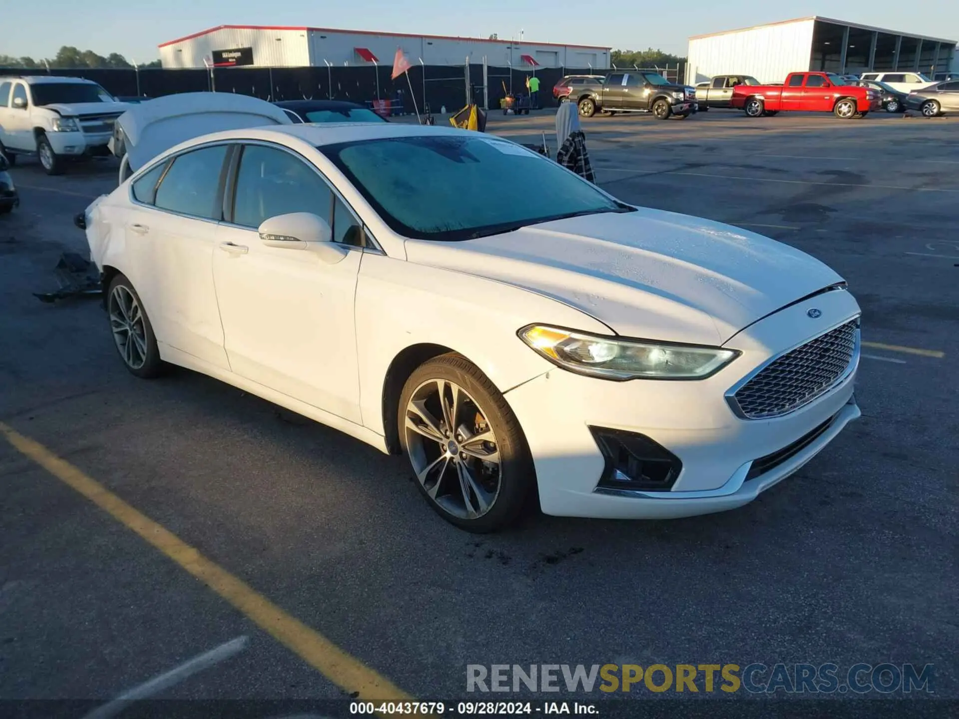 1 Photograph of a damaged car 3FA6P0D94LR117234 FORD FUSION 2020