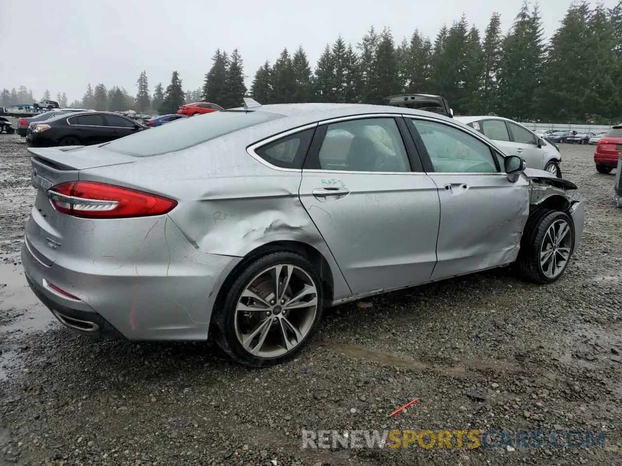 3 Photograph of a damaged car 3FA6P0D94LR137631 FORD FUSION 2020
