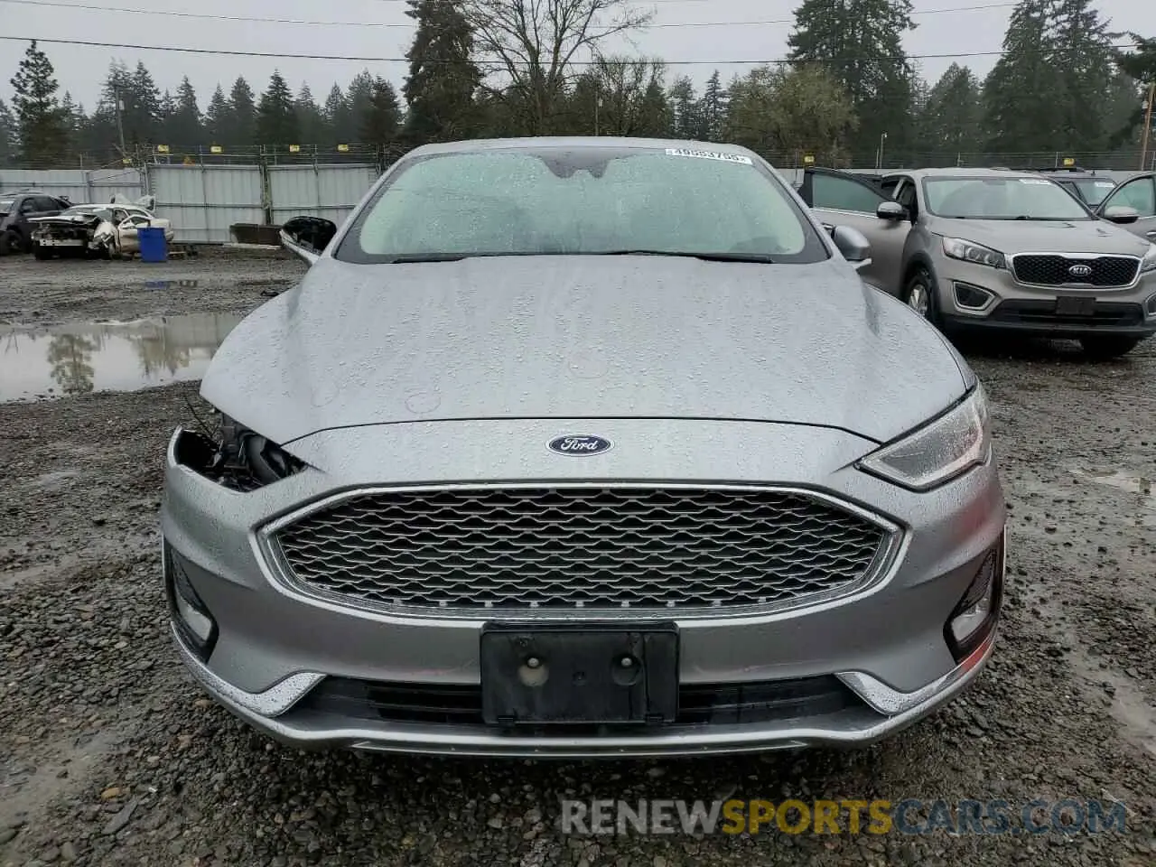 5 Photograph of a damaged car 3FA6P0D94LR137631 FORD FUSION 2020