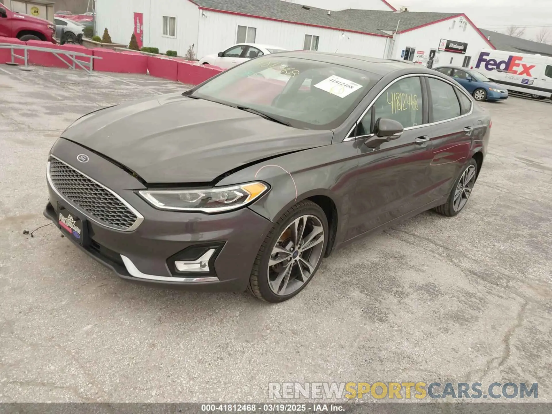 2 Photograph of a damaged car 3FA6P0D94LR138861 FORD FUSION 2020