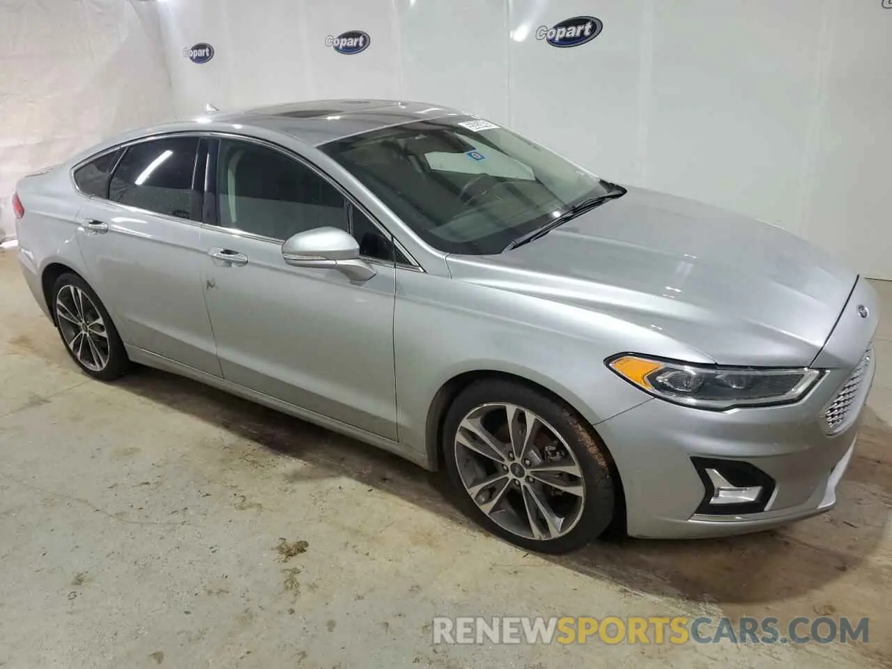 4 Photograph of a damaged car 3FA6P0D95LR133703 FORD FUSION 2020