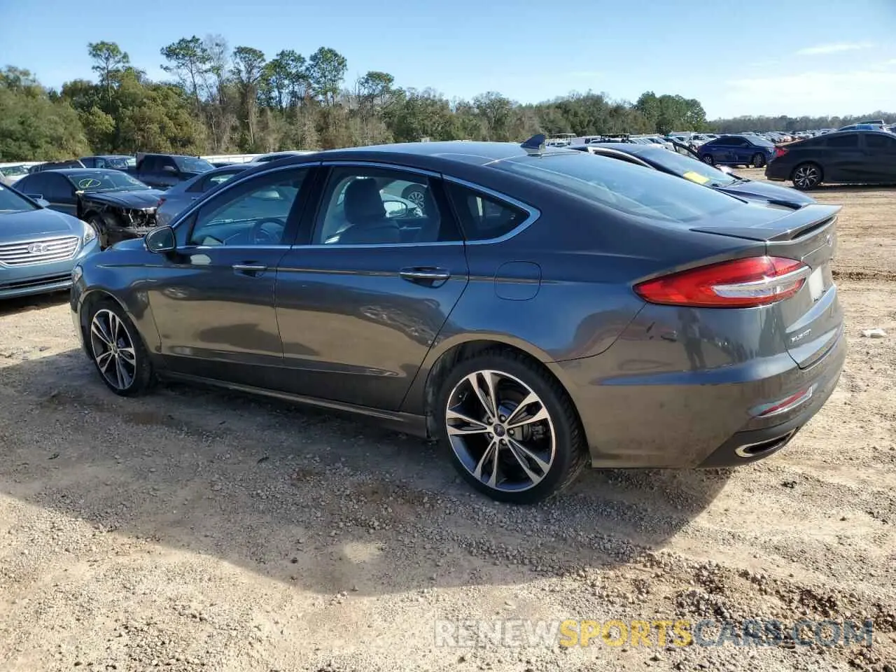 2 Photograph of a damaged car 3FA6P0D95LR137542 FORD FUSION 2020