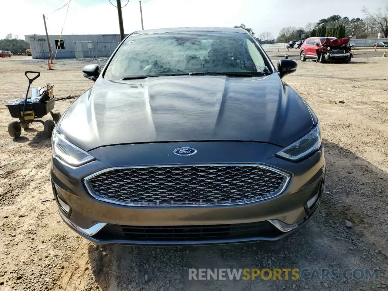5 Photograph of a damaged car 3FA6P0D95LR137542 FORD FUSION 2020
