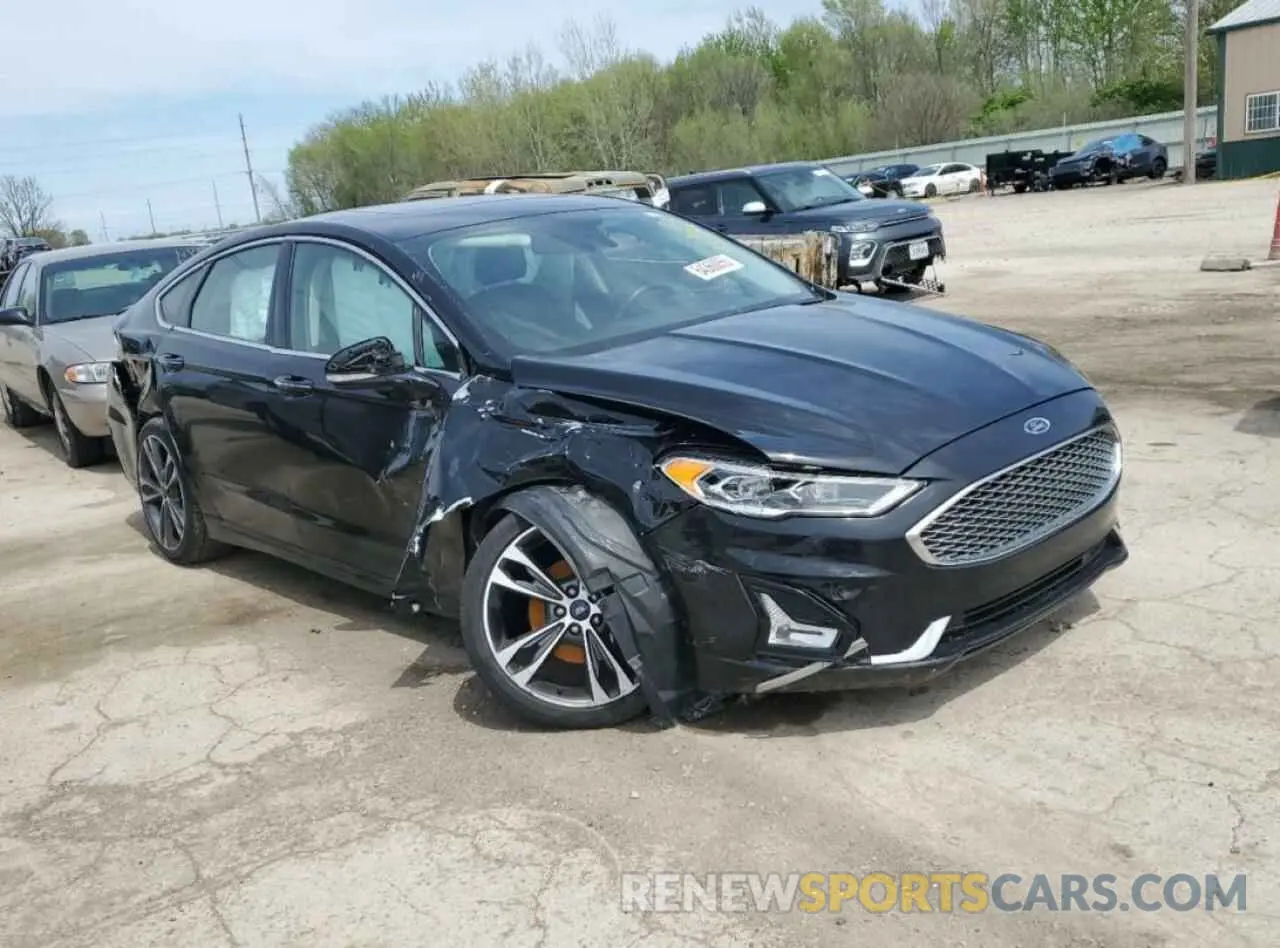 4 Photograph of a damaged car 3FA6P0D95LR193335 FORD FUSION 2020