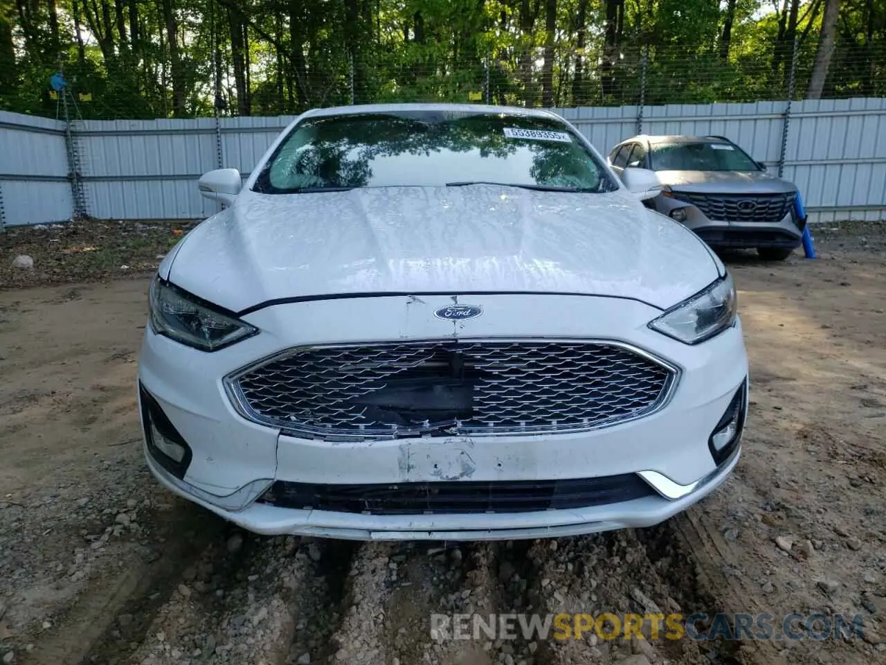 5 Photograph of a damaged car 3FA6P0D96LR152910 FORD FUSION 2020