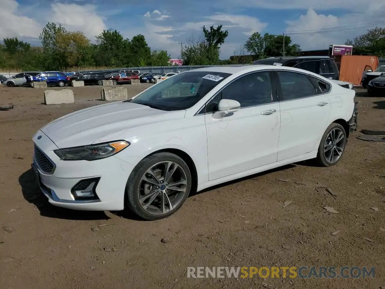 1 Photograph of a damaged car 3FA6P0D96LR173756 FORD FUSION 2020