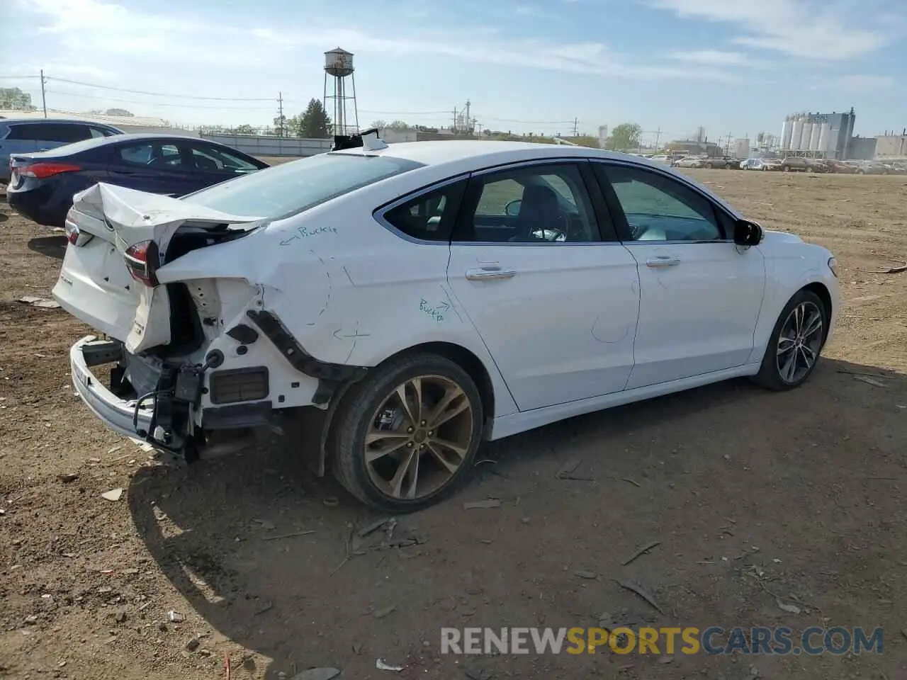 3 Photograph of a damaged car 3FA6P0D96LR173756 FORD FUSION 2020