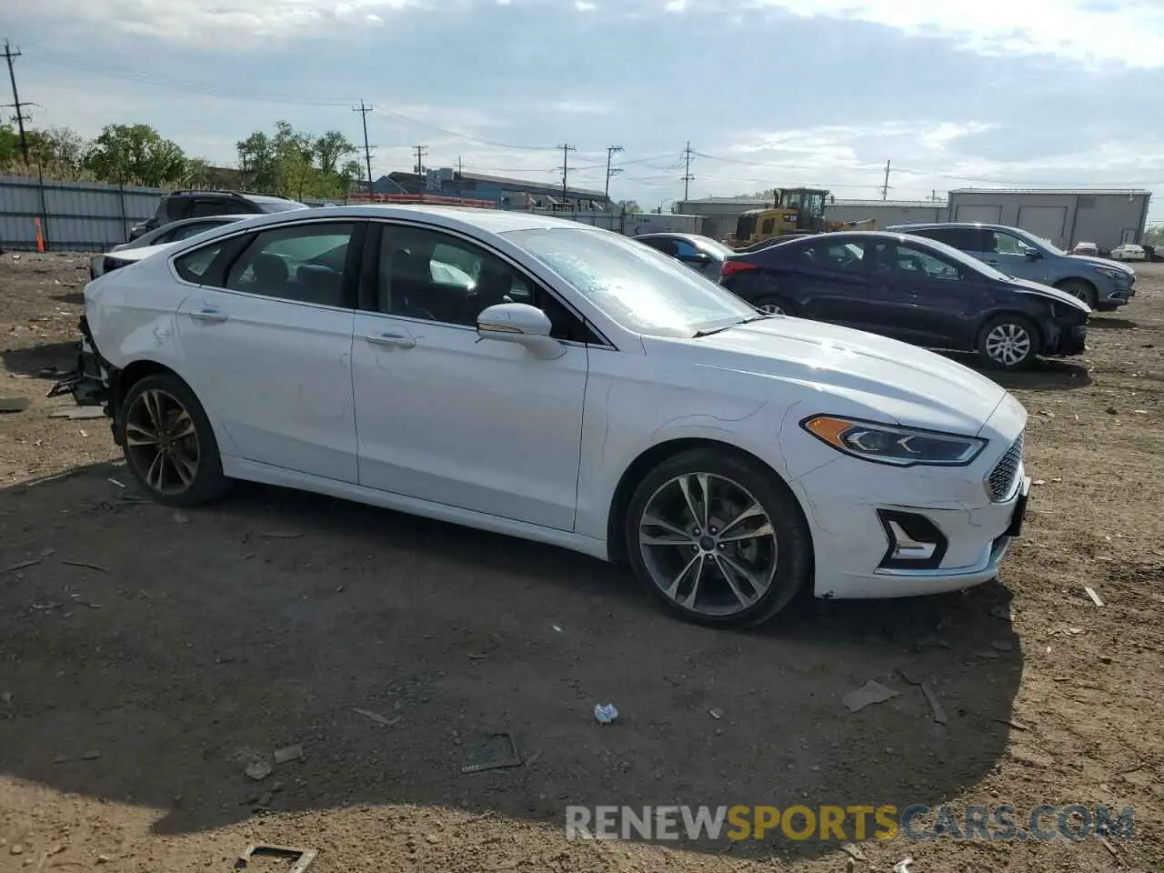 4 Photograph of a damaged car 3FA6P0D96LR173756 FORD FUSION 2020