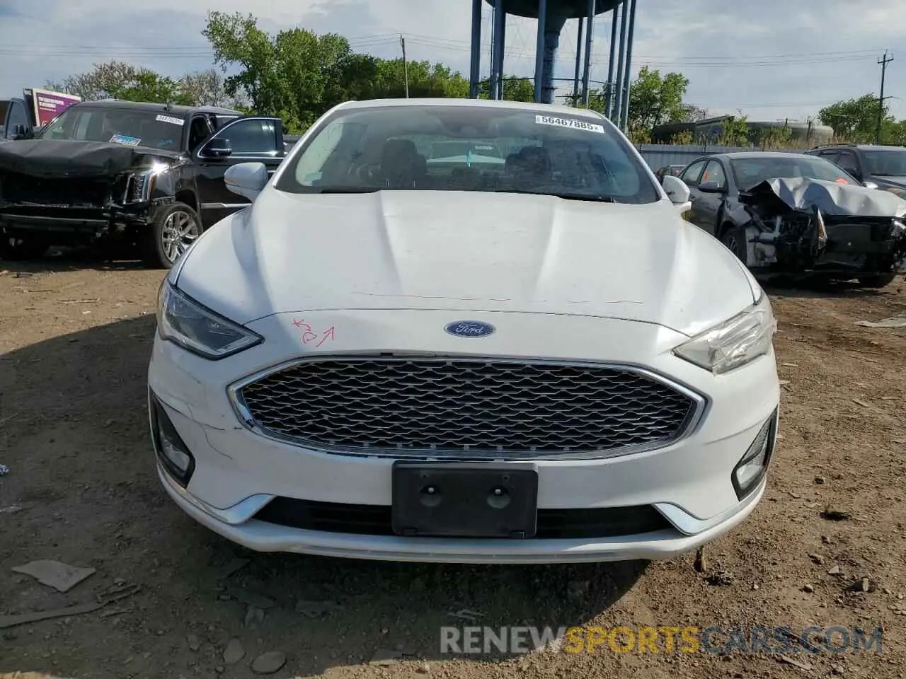 5 Photograph of a damaged car 3FA6P0D96LR173756 FORD FUSION 2020