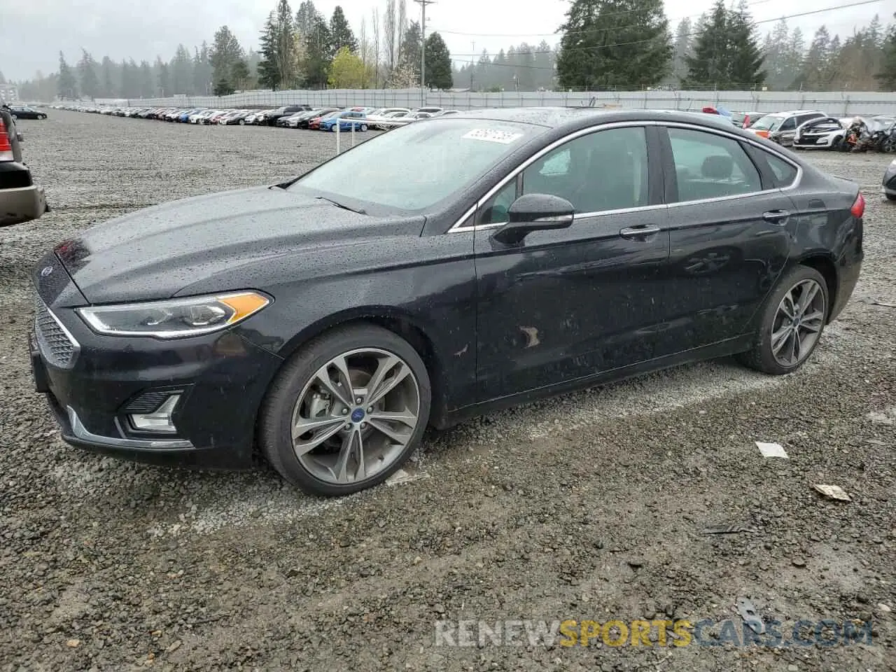 1 Photograph of a damaged car 3FA6P0D96LR192307 FORD FUSION 2020