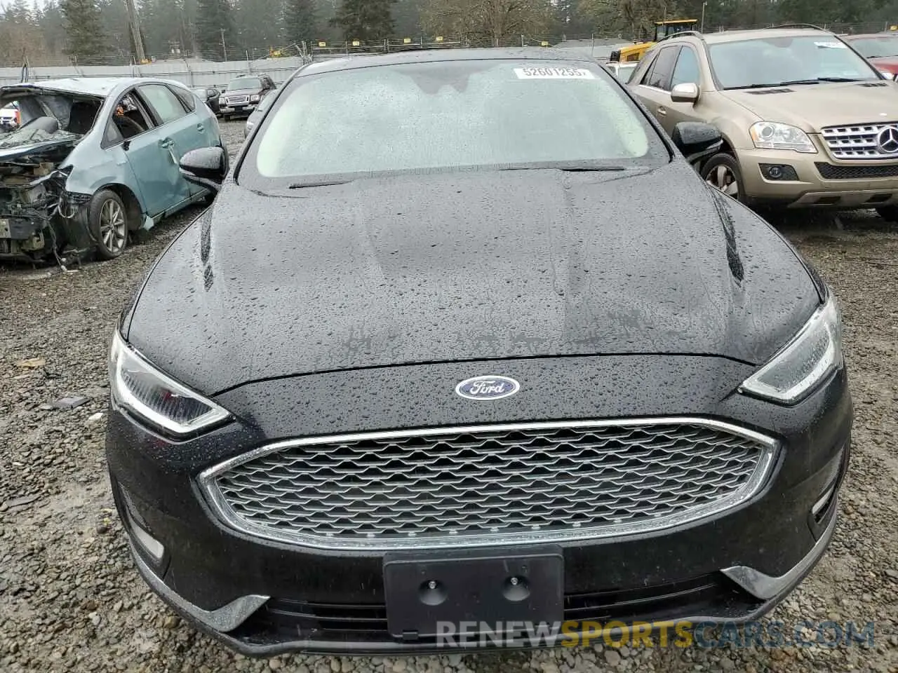 5 Photograph of a damaged car 3FA6P0D96LR192307 FORD FUSION 2020