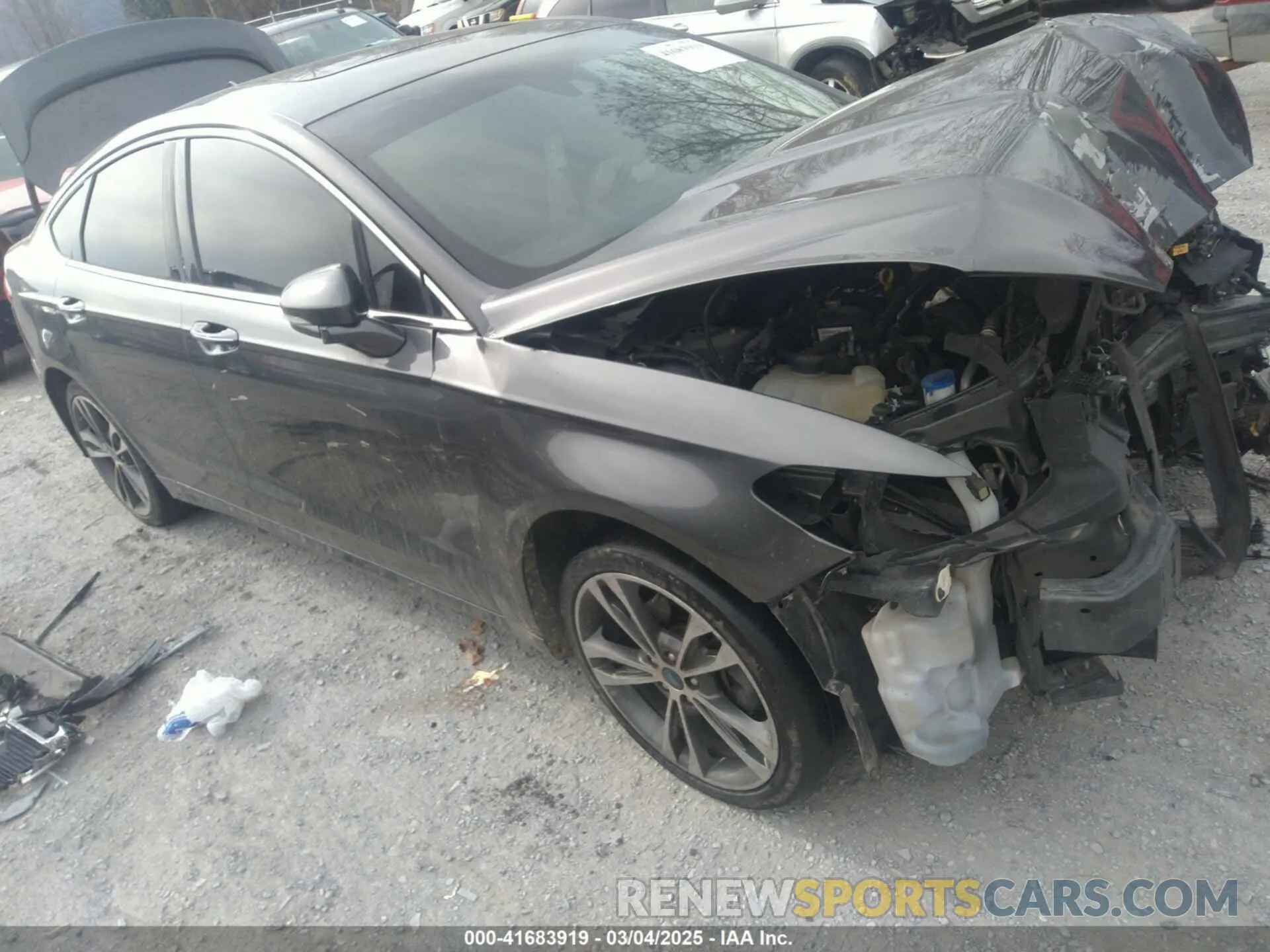 1 Photograph of a damaged car 3FA6P0D96LR205539 FORD FUSION 2020