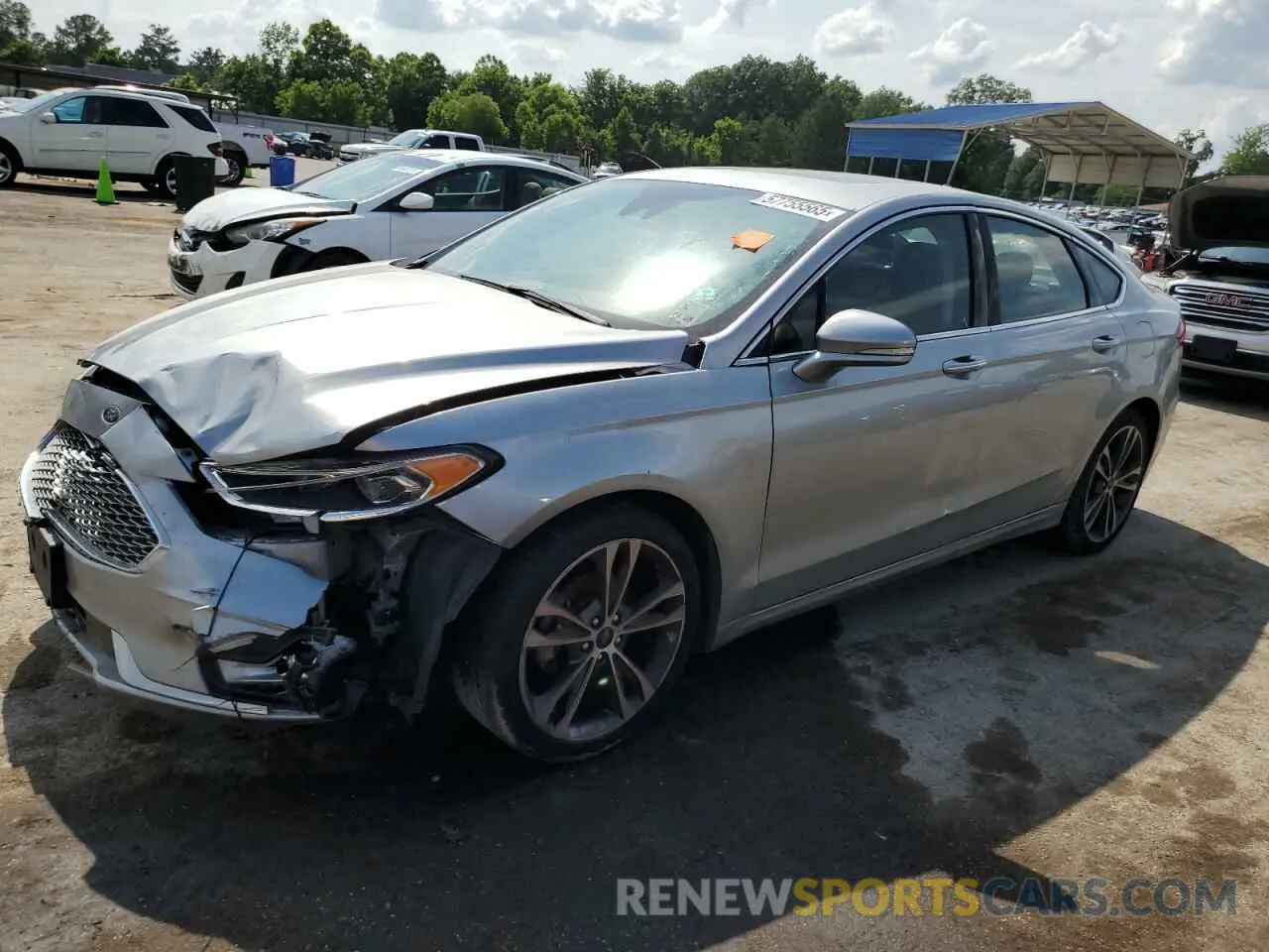 1 Photograph of a damaged car 3FA6P0D97LR138594 FORD FUSION 2020