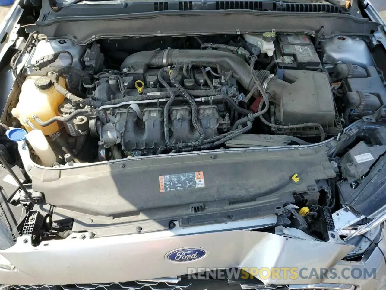 11 Photograph of a damaged car 3FA6P0D97LR138594 FORD FUSION 2020