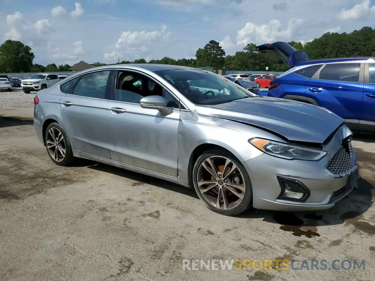 4 Photograph of a damaged car 3FA6P0D97LR138594 FORD FUSION 2020