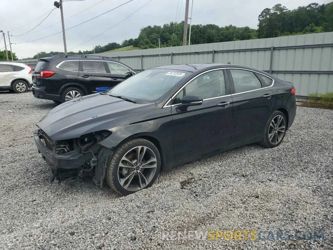 1 Photograph of a damaged car 3FA6P0D97LR152155 FORD FUSION 2020