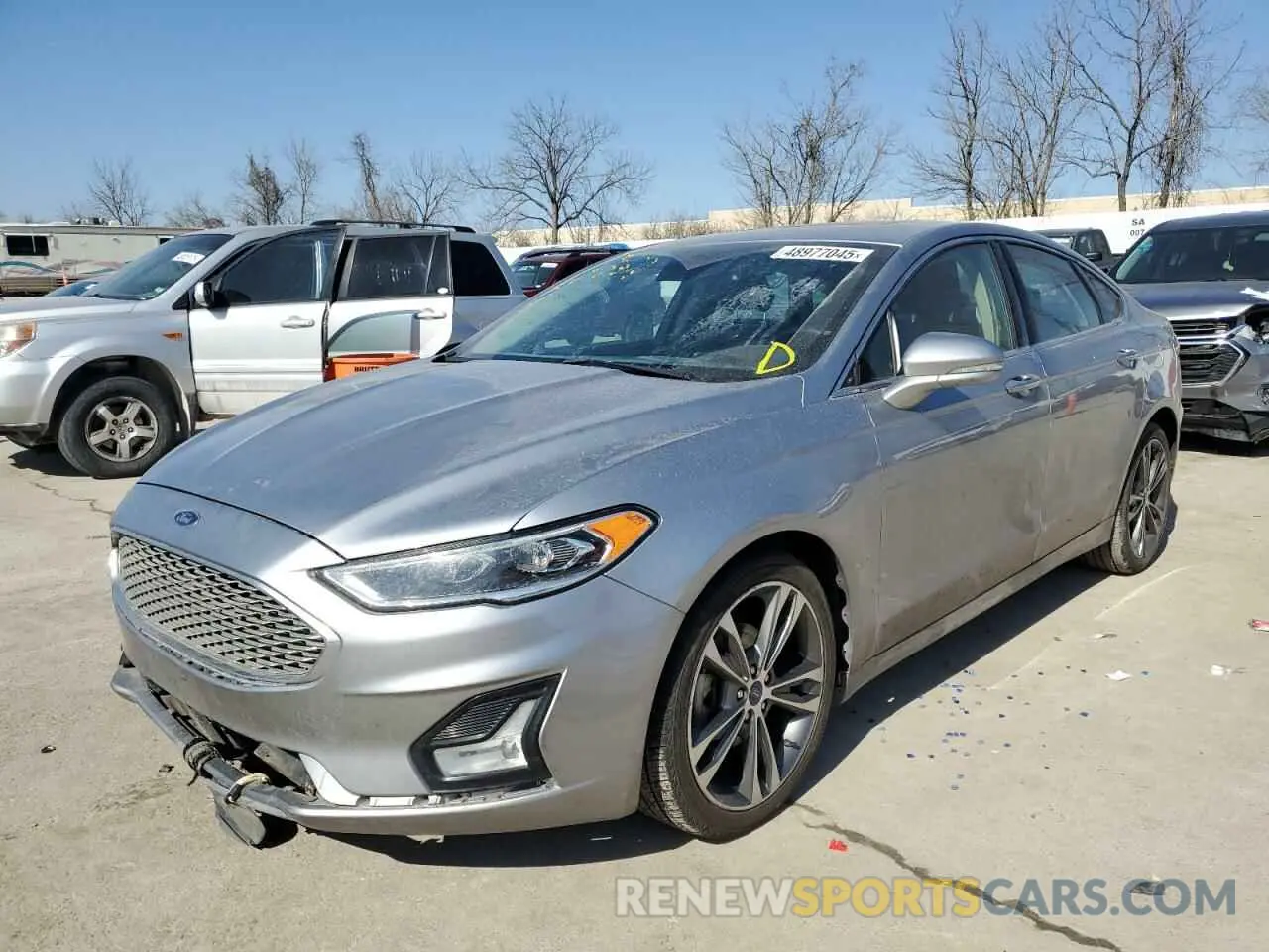 1 Photograph of a damaged car 3FA6P0D97LR192526 FORD FUSION 2020