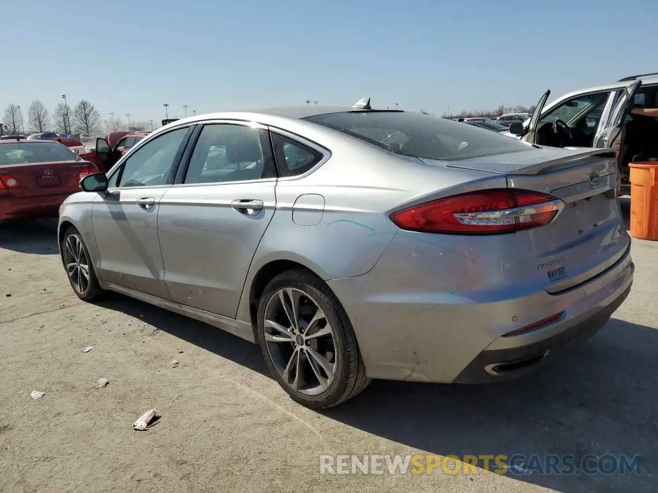 2 Photograph of a damaged car 3FA6P0D97LR192526 FORD FUSION 2020