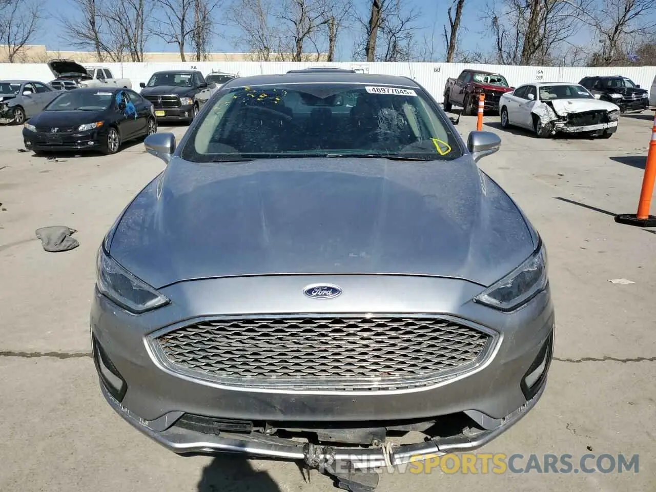 5 Photograph of a damaged car 3FA6P0D97LR192526 FORD FUSION 2020