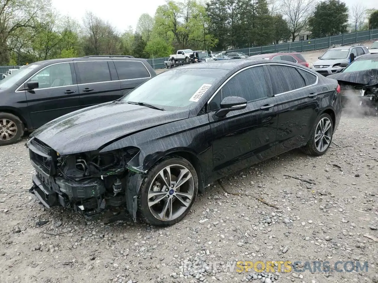 1 Photograph of a damaged car 3FA6P0D97LR205100 FORD FUSION 2020