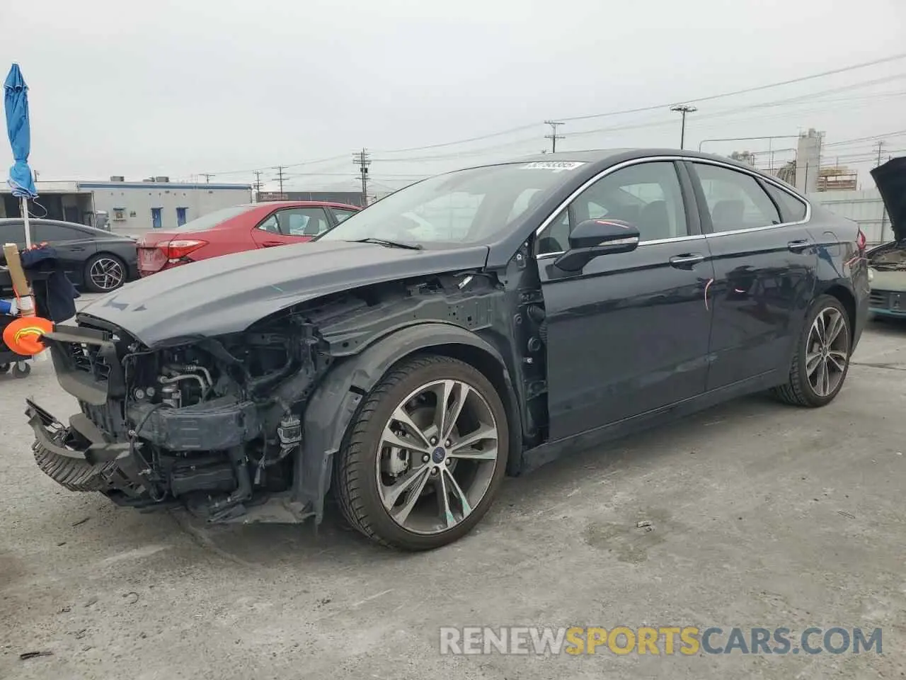 1 Photograph of a damaged car 3FA6P0D98LR108388 FORD FUSION 2020