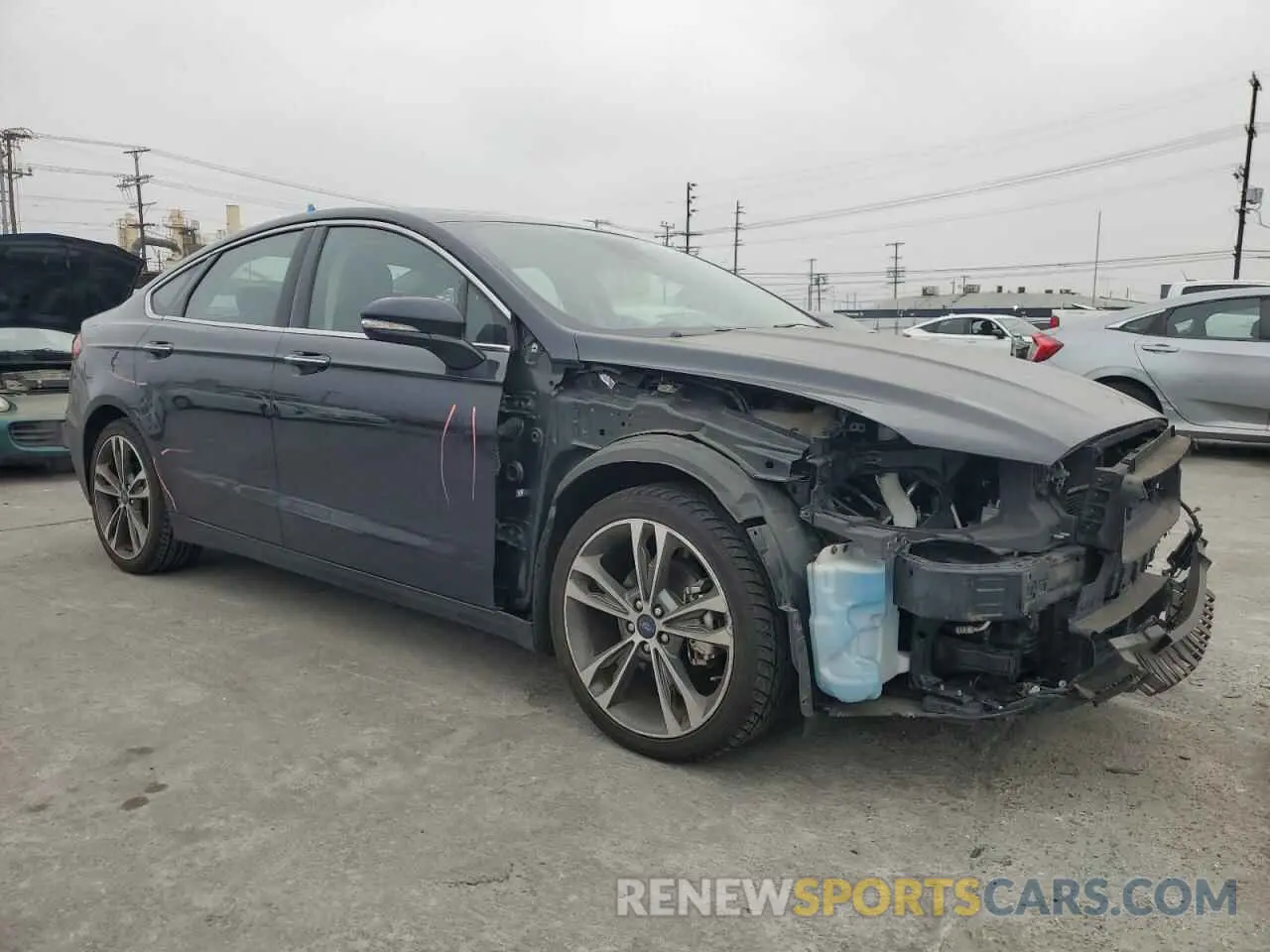 4 Photograph of a damaged car 3FA6P0D98LR108388 FORD FUSION 2020