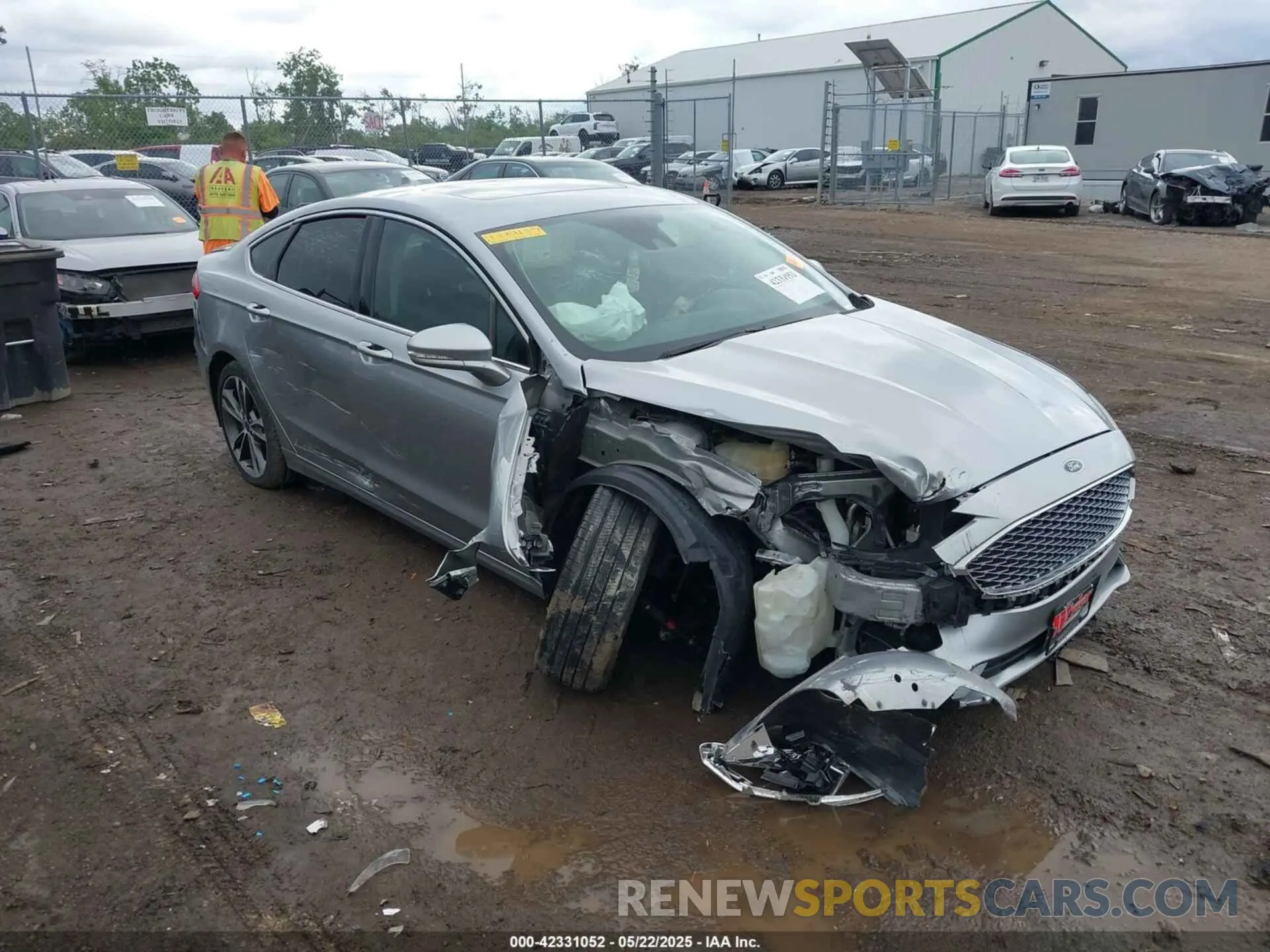1 Photograph of a damaged car 3FA6P0D98LR115437 FORD FUSION 2020